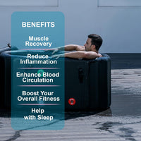Inflatable Portable Ice Bath Tub, Cold Plunges and Adult Bathing