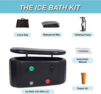 Inflatable Portable Ice Bath Tub, Cold Plunges and Adult Bathing